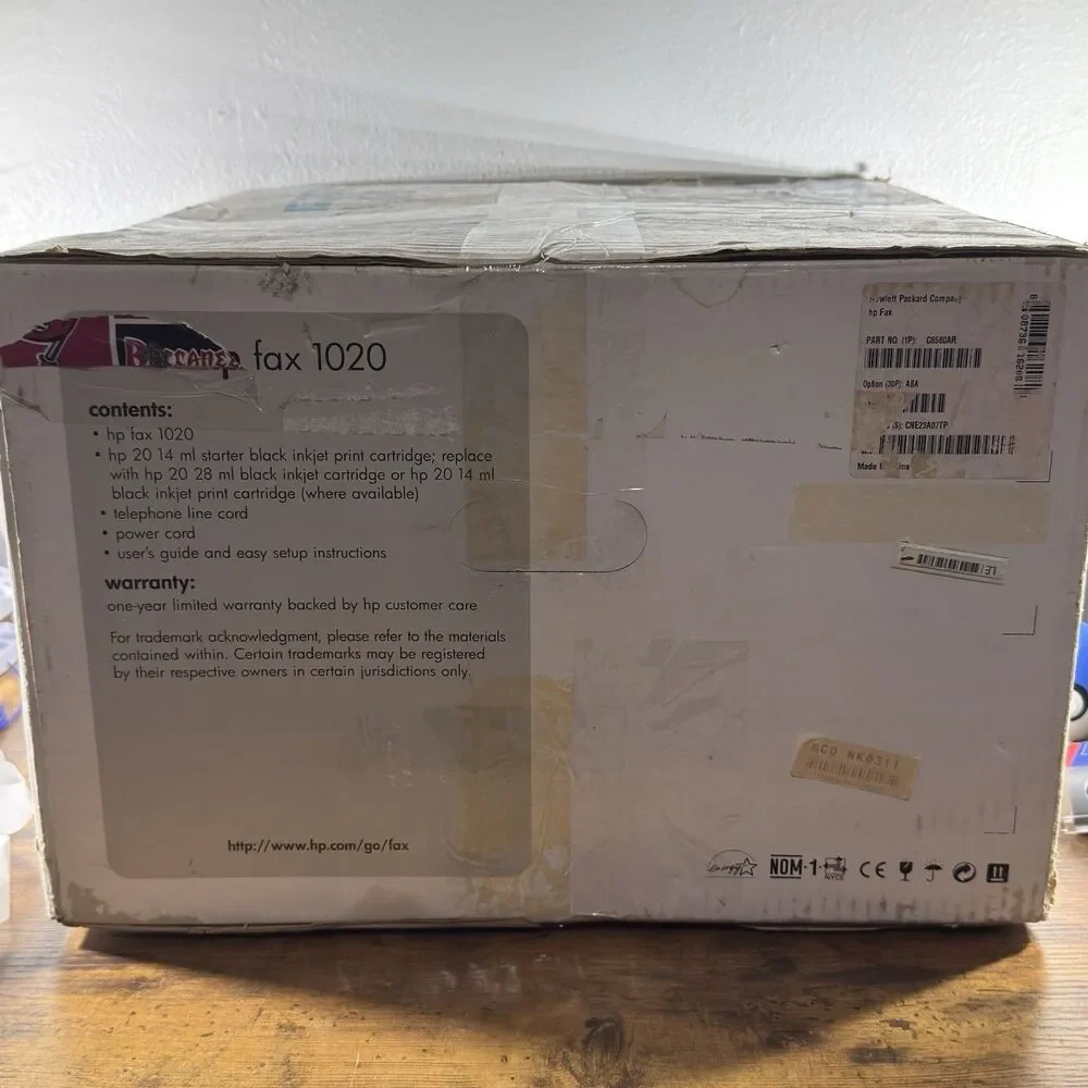 HP FAX 1020 Series All In One Compact Machine With Integrated Phone Refurbished